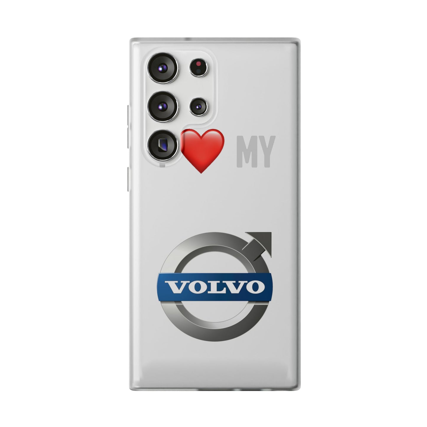I  Love My Volvo Phone Case – Slim Flexible Protective Cover