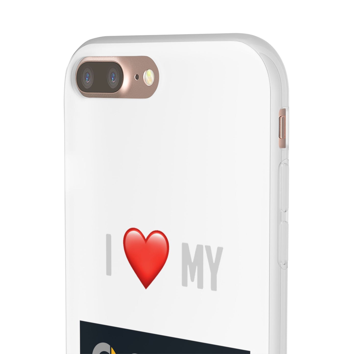 Smart Phone Case - Flexible And Frosted TPU Plastic I Love My Smart Phone Case