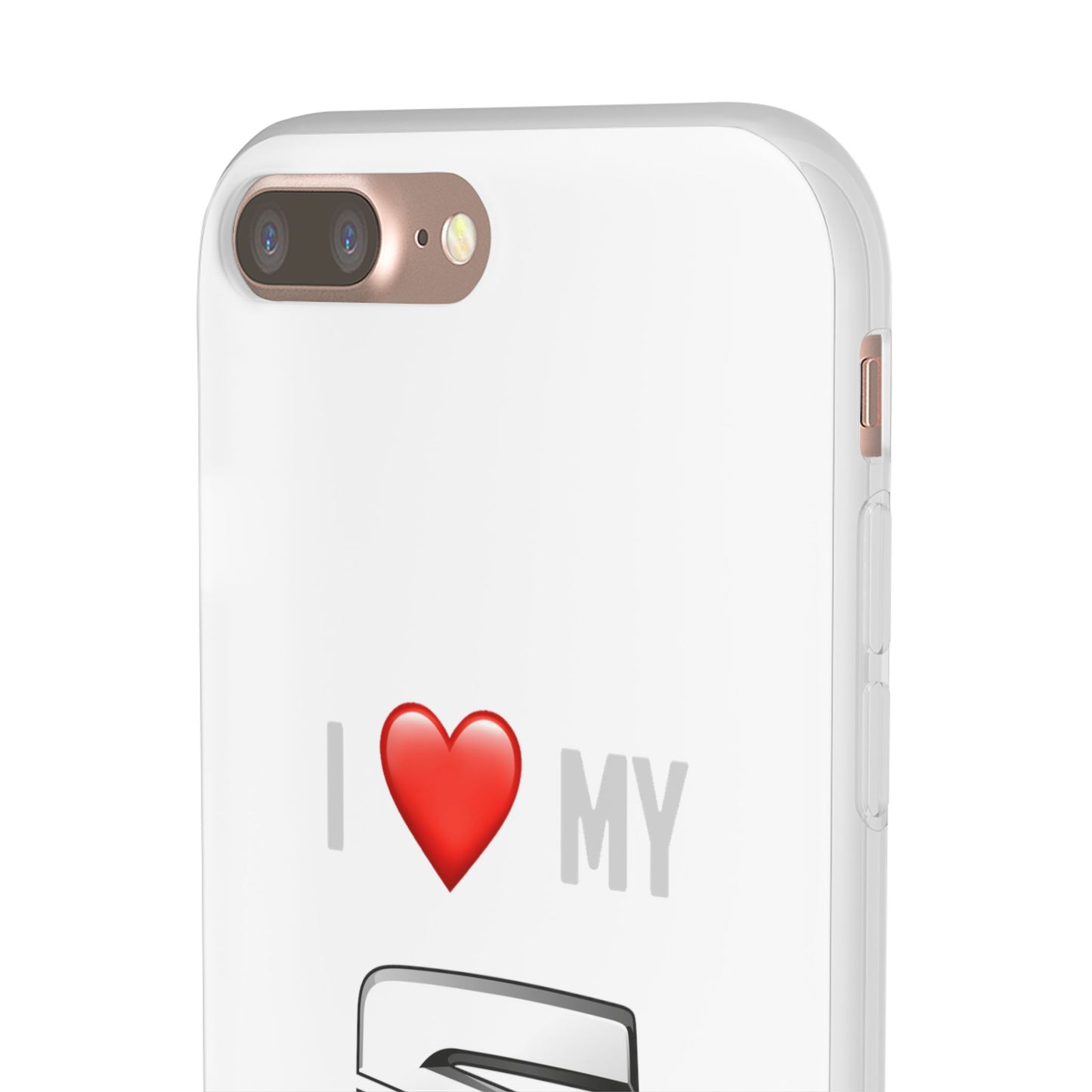 Seat Phone Case - Flexible And Frosted TPU Plastic I Love My Seat Phone Case