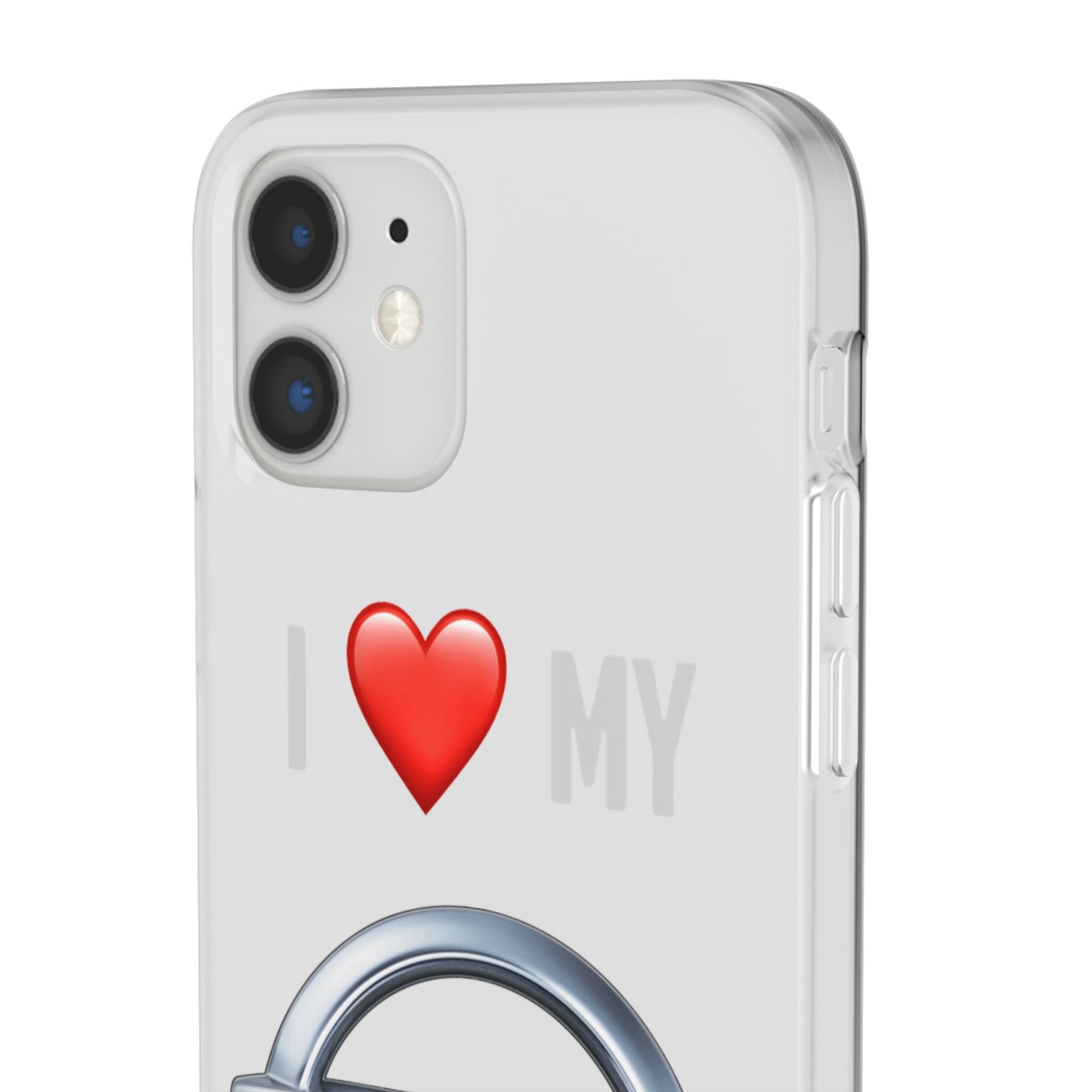 Nissan Phone Case - Flexible And Frosted TPU Plastic I Love My Nissan Phone Case