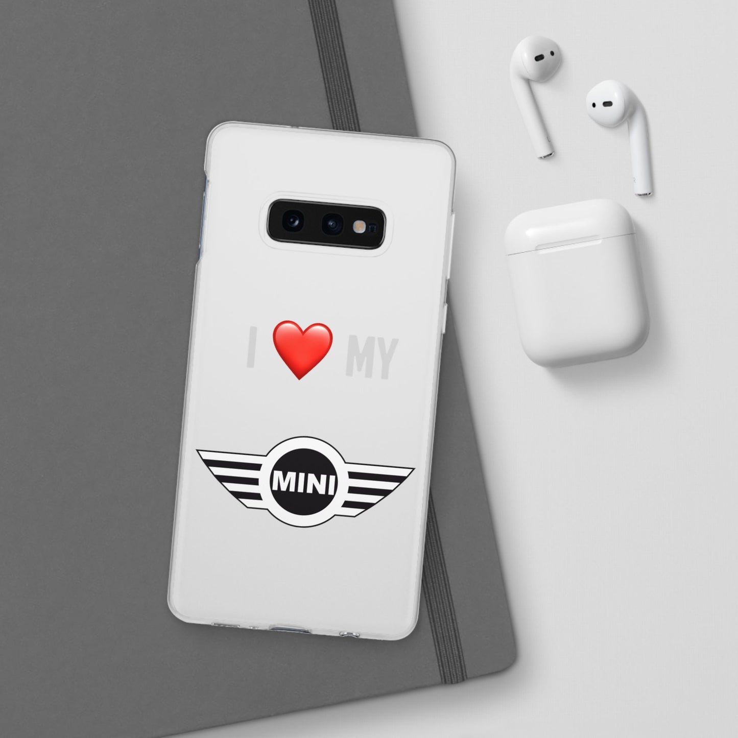 Mini Phone Case - Flexible And Frosted TPU Plastic I Love My Mini Phone Case