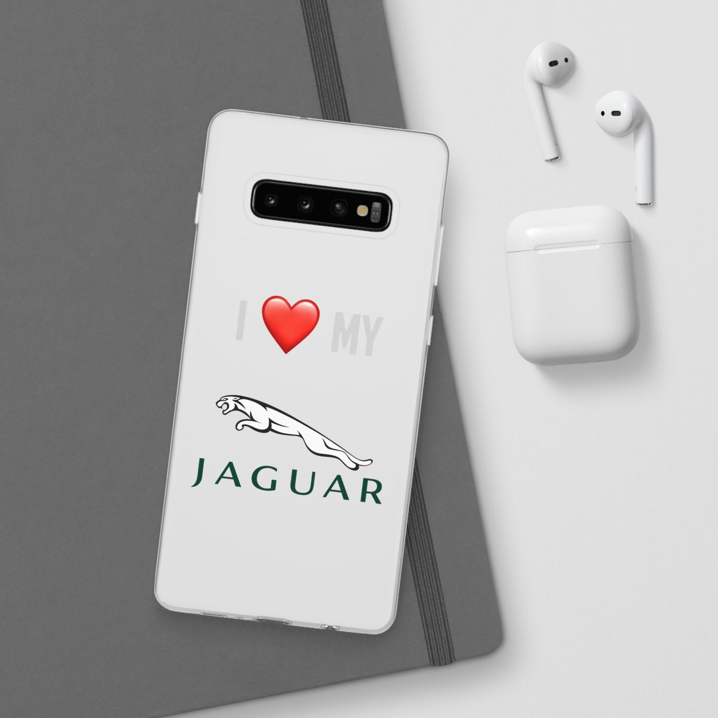 Jaguar Phone Case - Flexible And Frosted TPU Plastic I Love My Jaguar Phone Case