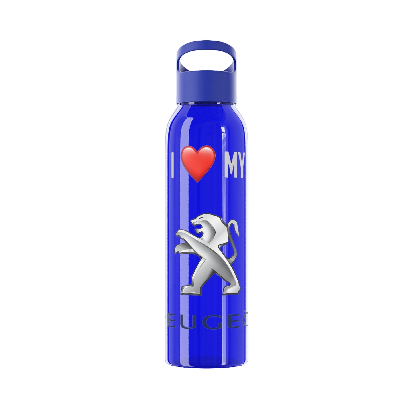 Peugeot - I Love My Peugeot 22oz Water Bottle