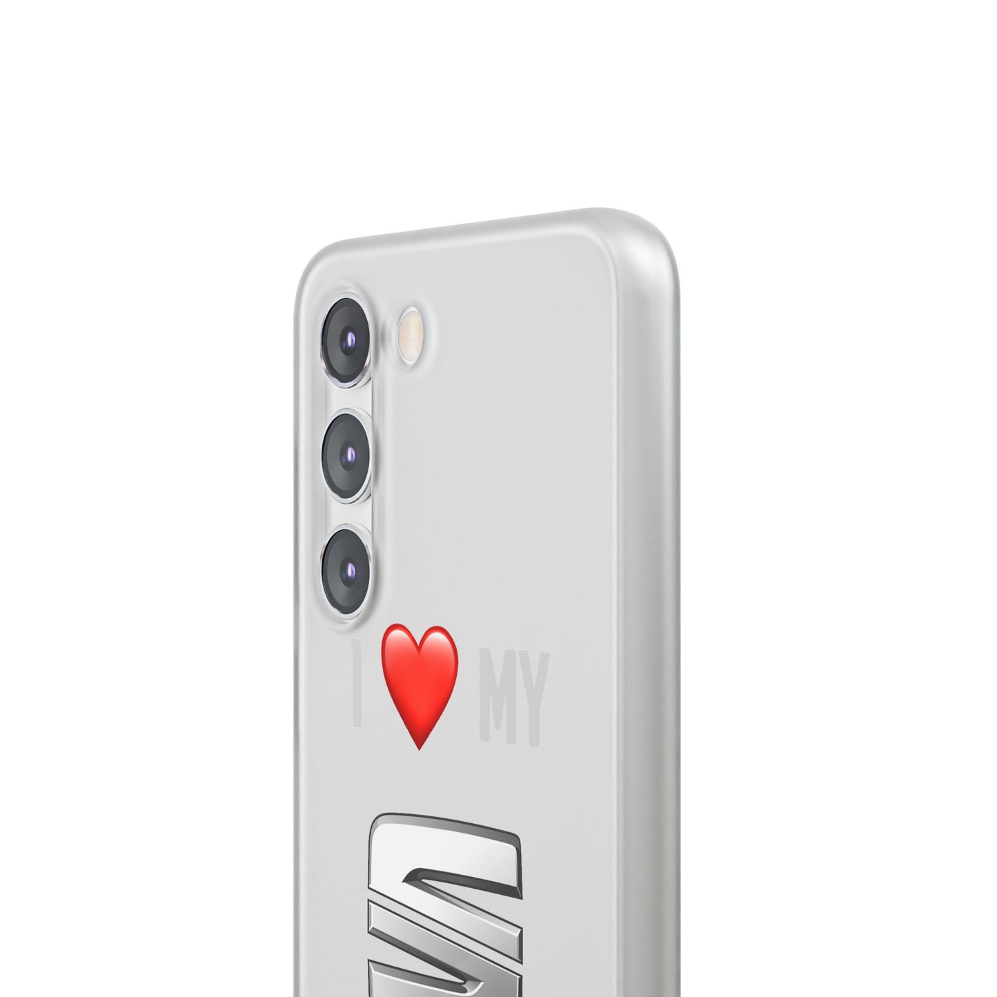 Seat Phone Case - Flexible And Frosted TPU Plastic I Love My Seat Phone Case