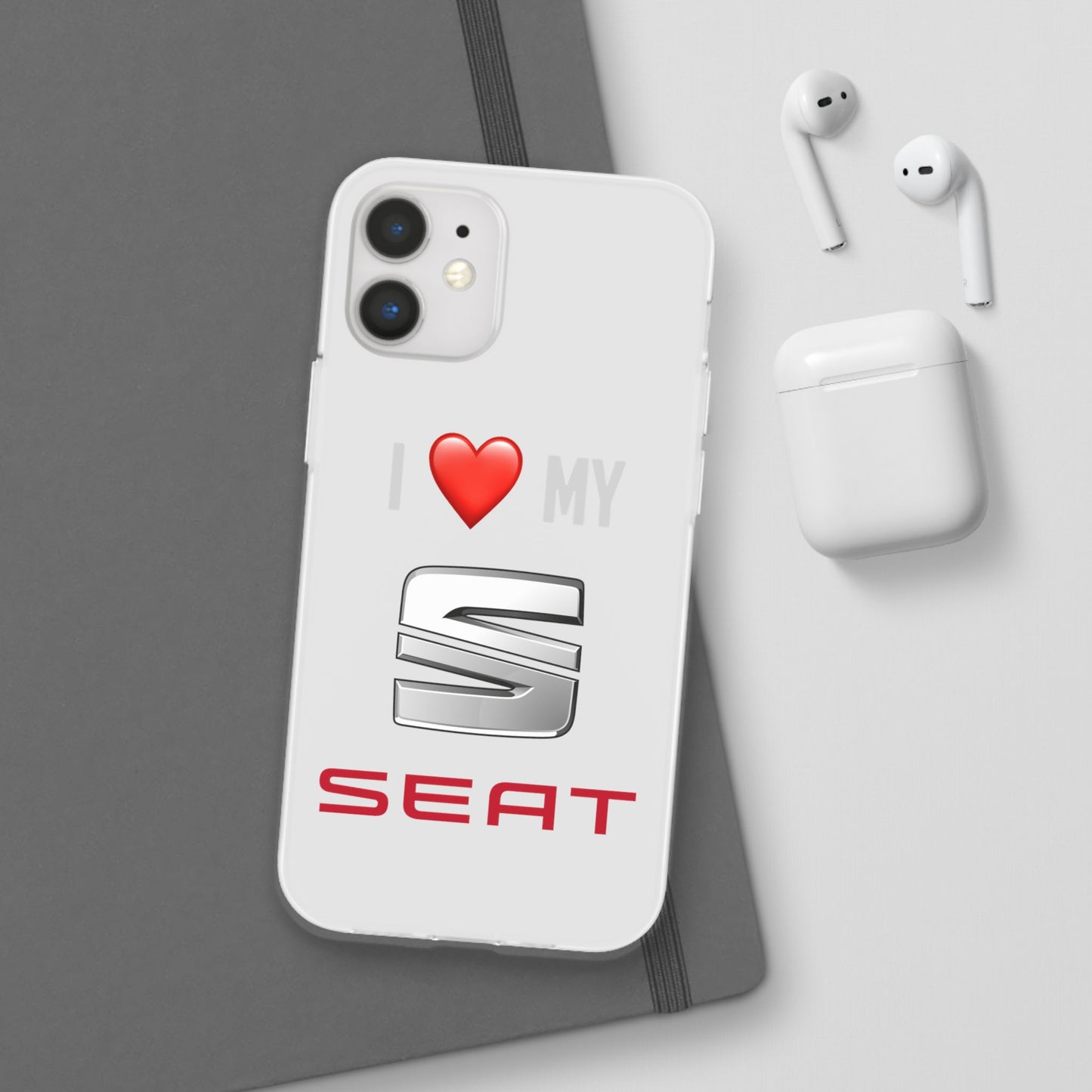Seat Phone Case - Flexible And Frosted TPU Plastic I Love My Seat Phone Case