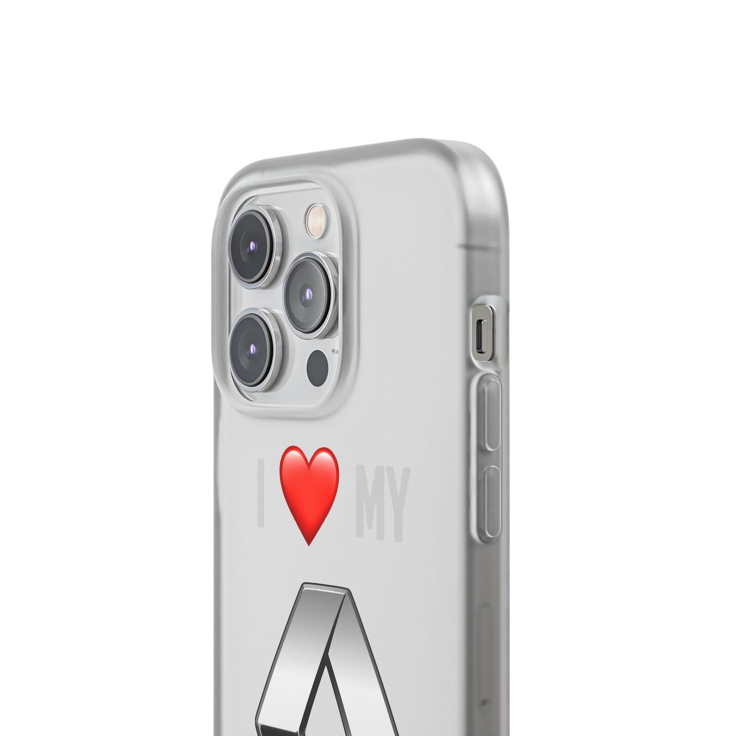 Renault Phone Case - Flexible And Frosted TPU Plastic I Love My Renault Phone Case