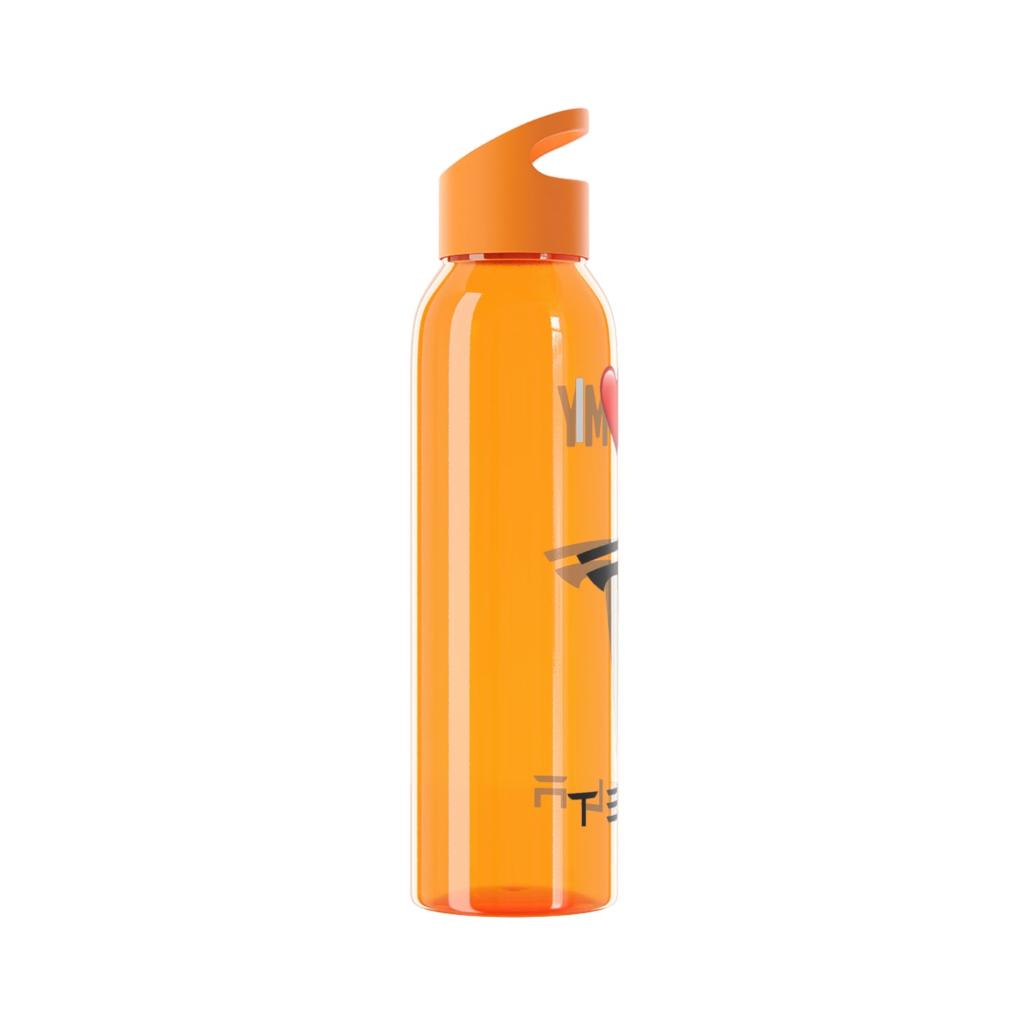 Tesla - I Love My Tesla 22oz Water Bottle