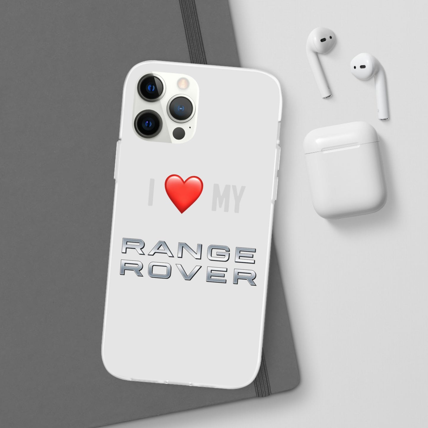 Range Rover Phone Case - Flexible And Frosted TPU Plastic I Love My Range Rover Phone Case