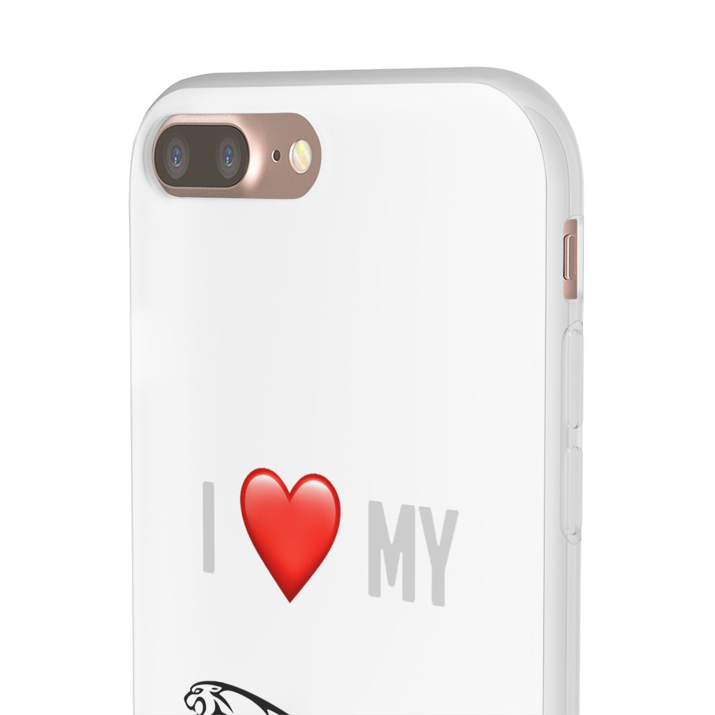 Jaguar Phone Case - Flexible And Frosted TPU Plastic I Love My Jaguar Phone Case