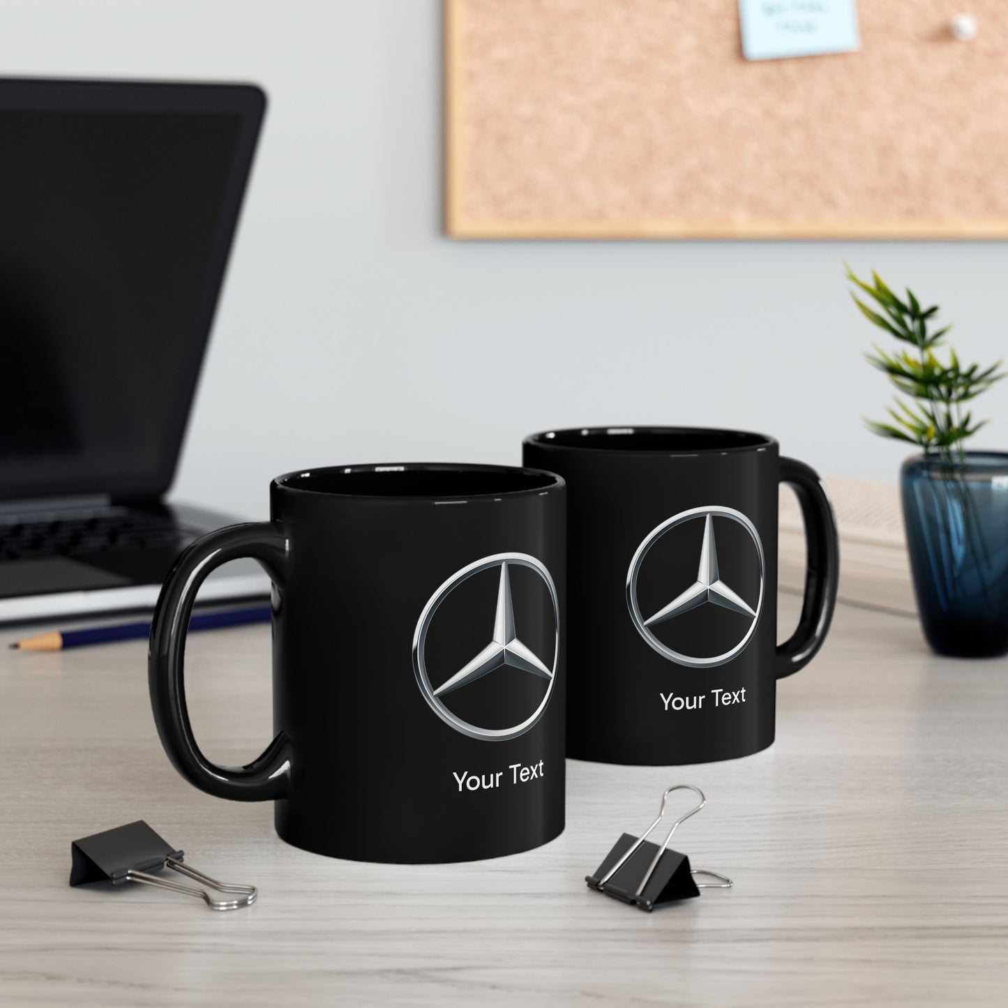 Mercedes Benz Mug (With or Without Personalisation) 11oz or 15oz. Perfect Gift