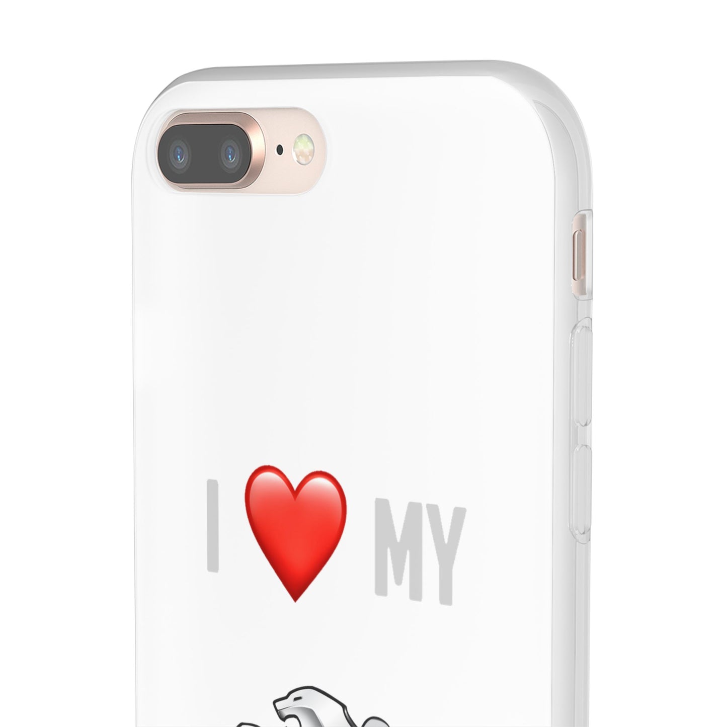 Peugeot Phone Case - Flexible And Frosted TPU Plastic I Love My Peugeot Phone Case