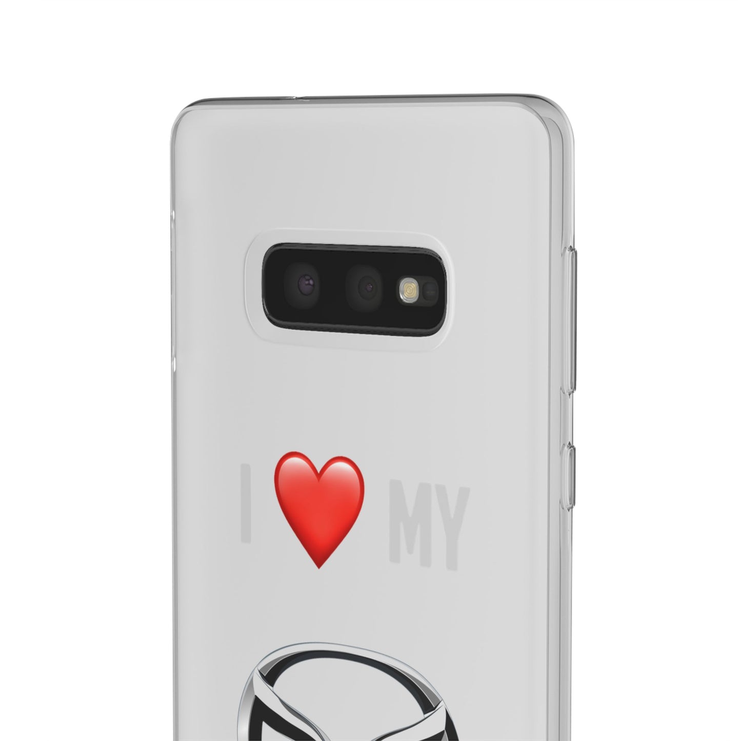 Mazda Phone Case - Flexible And Frosted TPU Plastic I Love My Mazda Phone Case