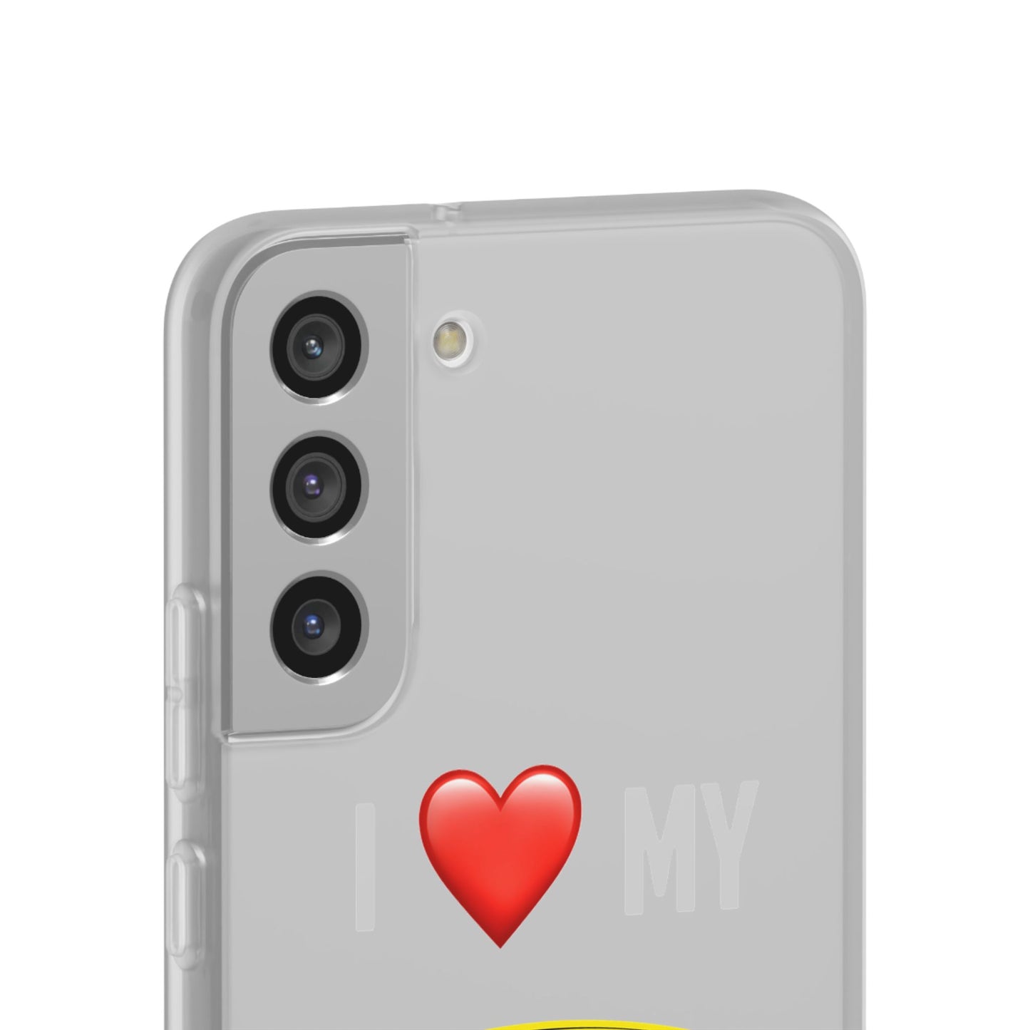 Porsche Phone Case - Flexible And Frosted TPU Plastic I Love My Porsche Phone Case
