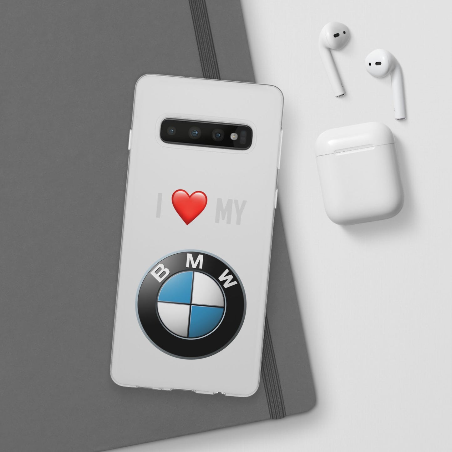 BMW Phone Case - Flexible And Frosted TPU Plastic I Love My BMW Phone Case