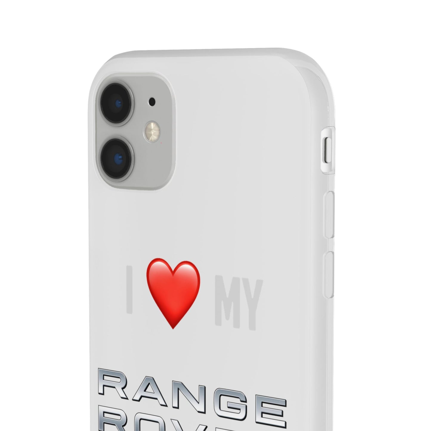 Range Rover Phone Case - Flexible And Frosted TPU Plastic I Love My Range Rover Phone Case