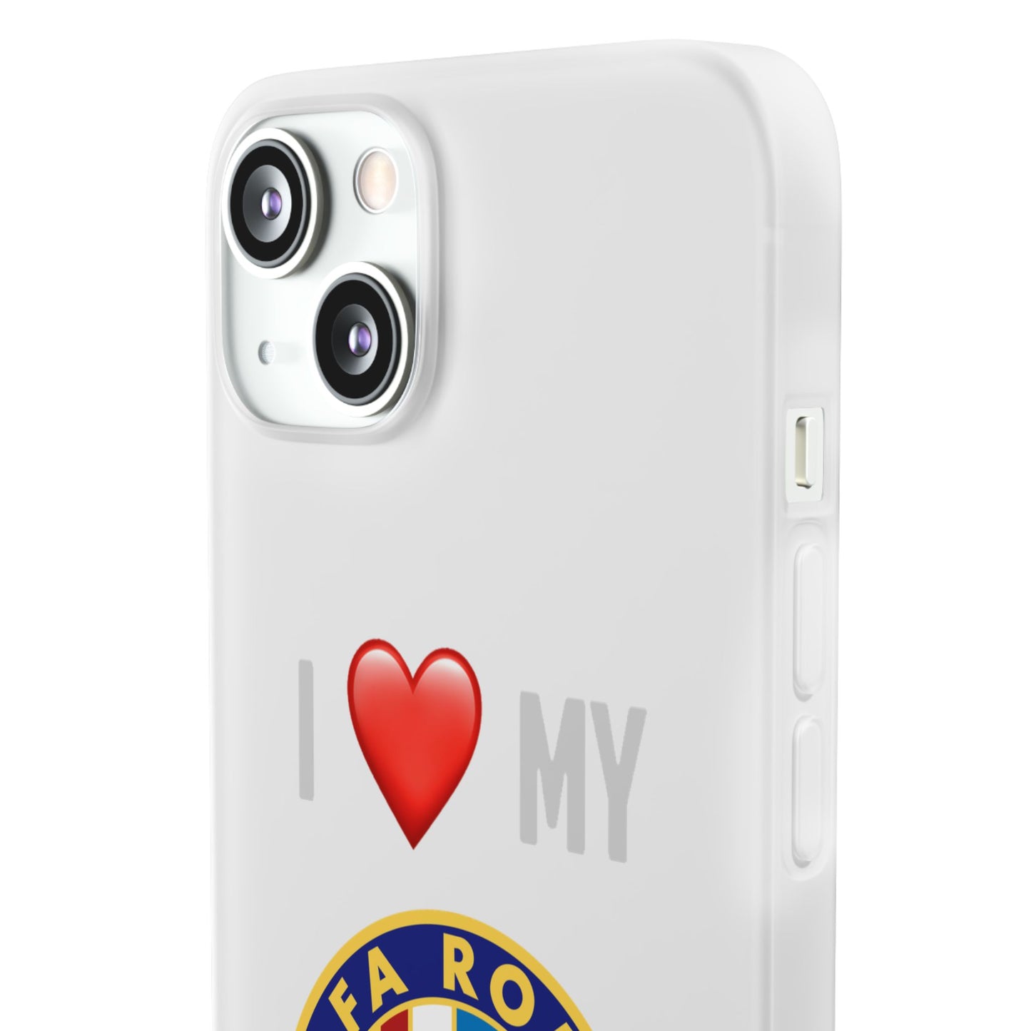 Alfa Romeo Phone Case - Flexible And Frosted TPU Plastic I Love My Alfa Romeo Phone Case