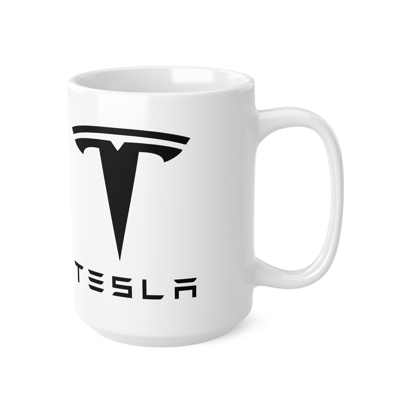 Tesla  - I Love my Tesla White Ceramic Coffee Cup 11oz, 15oz
