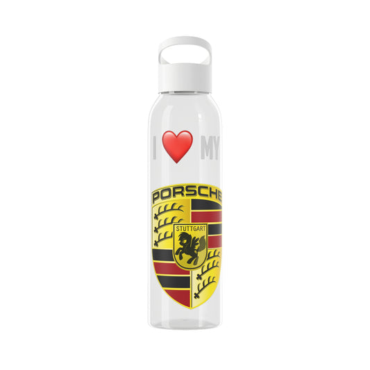 Porsche - I Love My Porsche 22oz Water Bottle