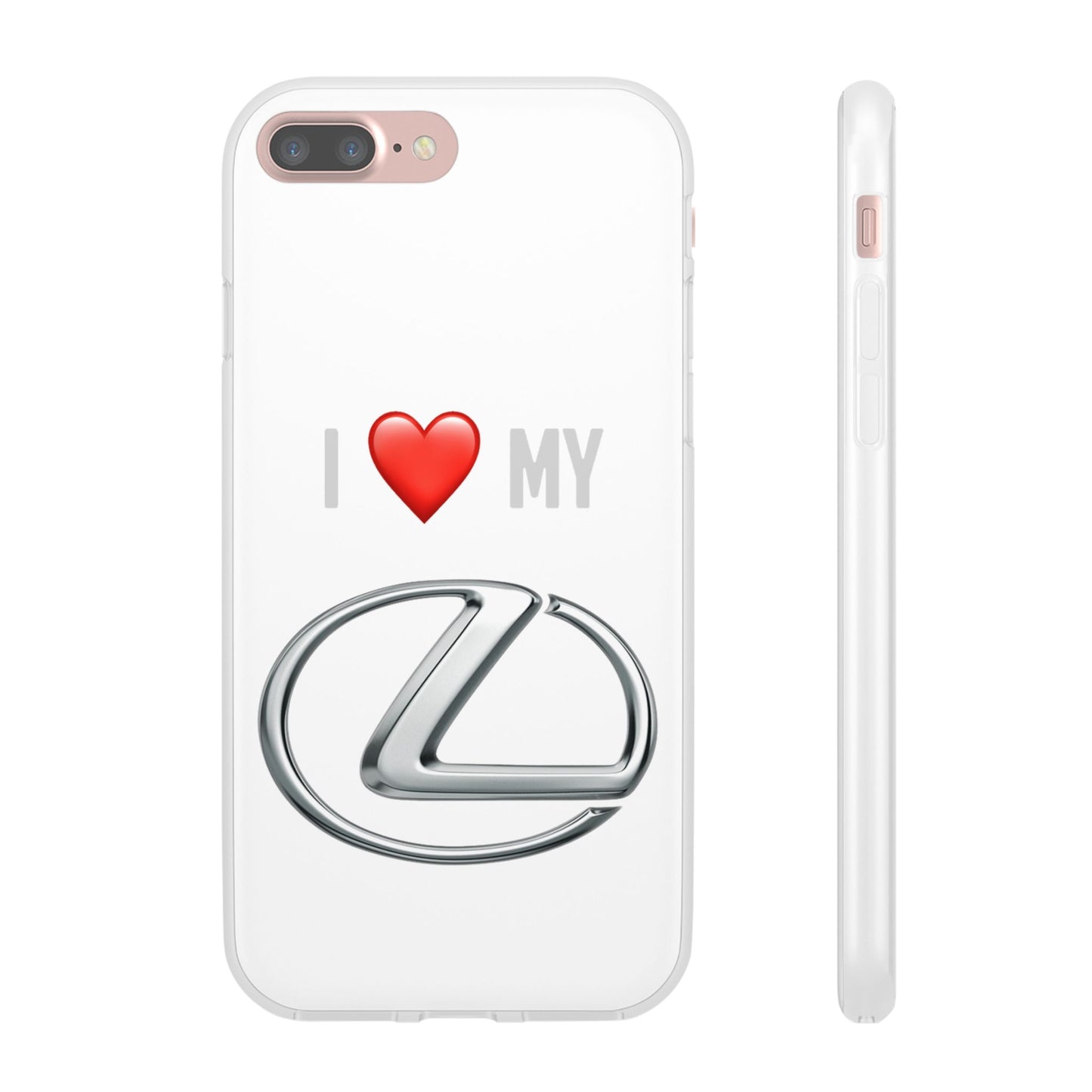 Lexus Phone Case - Flexible And Frosted TPU Plastic I Love My Lexus Phone Case