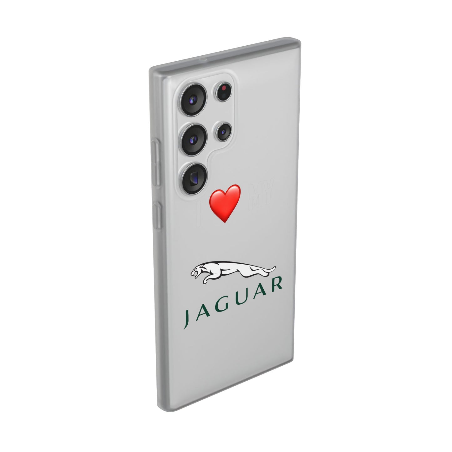 Jaguar Phone Case - Flexible And Frosted TPU Plastic I Love My Jaguar Phone Case