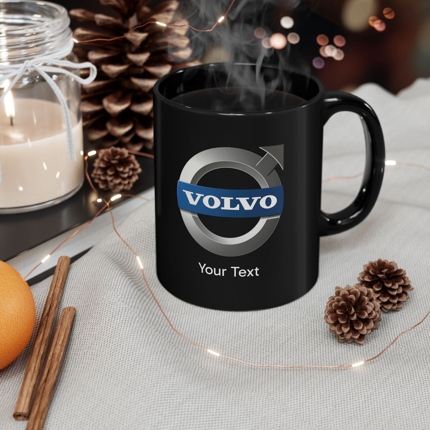 Volvo Mug (With or Without Personalisation) 11oz or 15oz. Perfect Gift