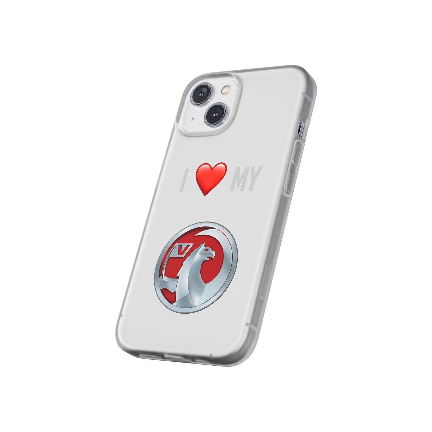 Vauxhall Phone Case - Flexible And Frosted TPU Plastic I Love My Vauxhall Phone Case