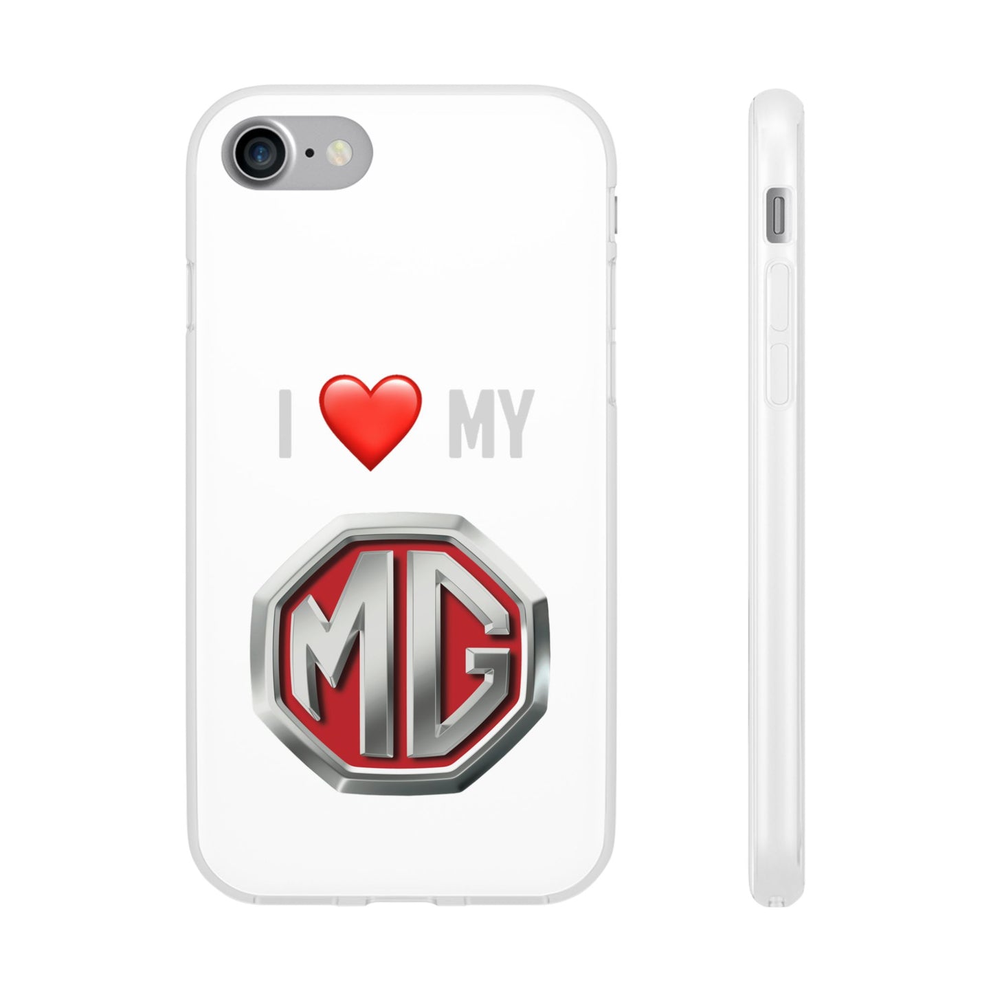 MG Phone Case - Flexible And Frosted TPU Plastic I Love My MG Phone Case