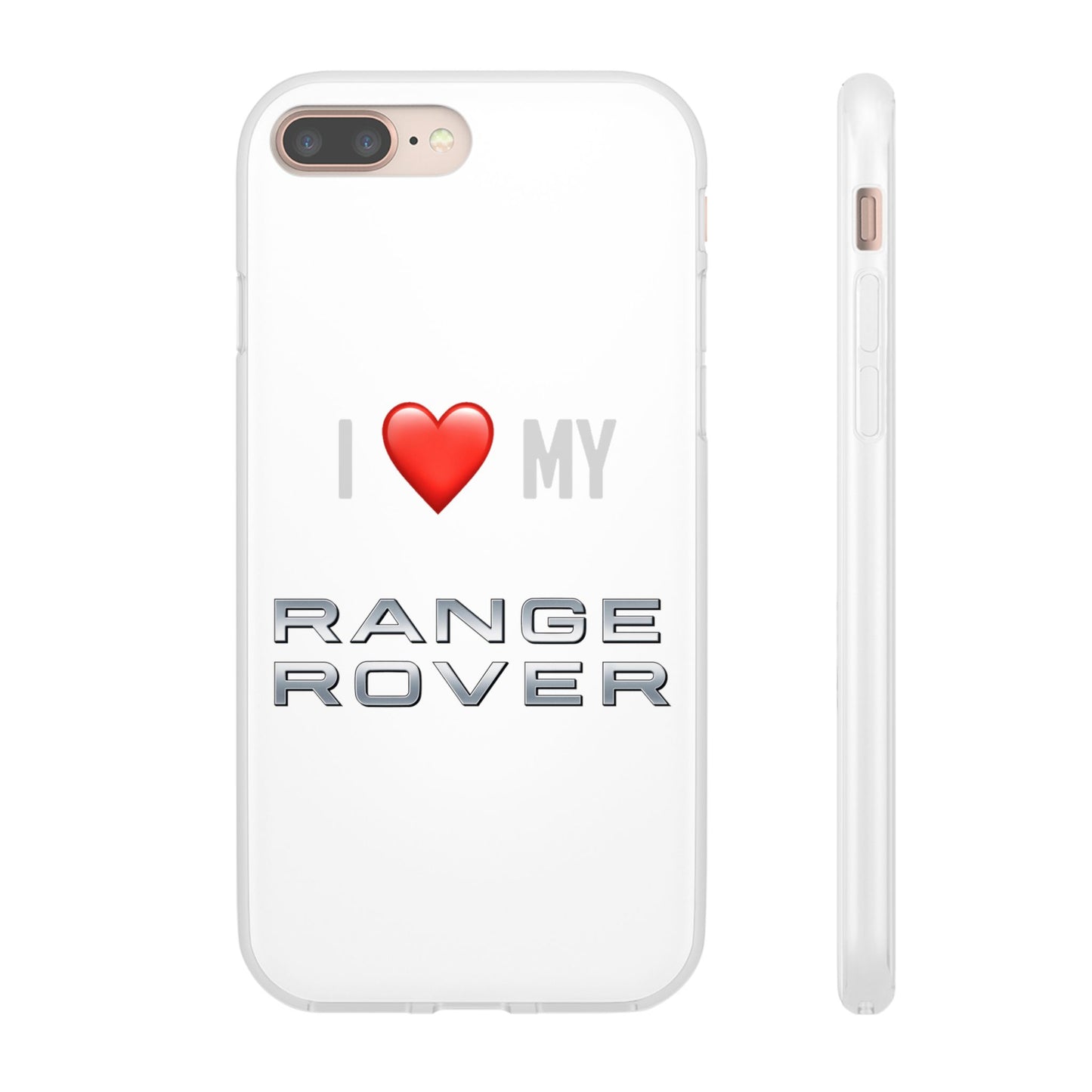 Range Rover Phone Case - Flexible And Frosted TPU Plastic I Love My Range Rover Phone Case