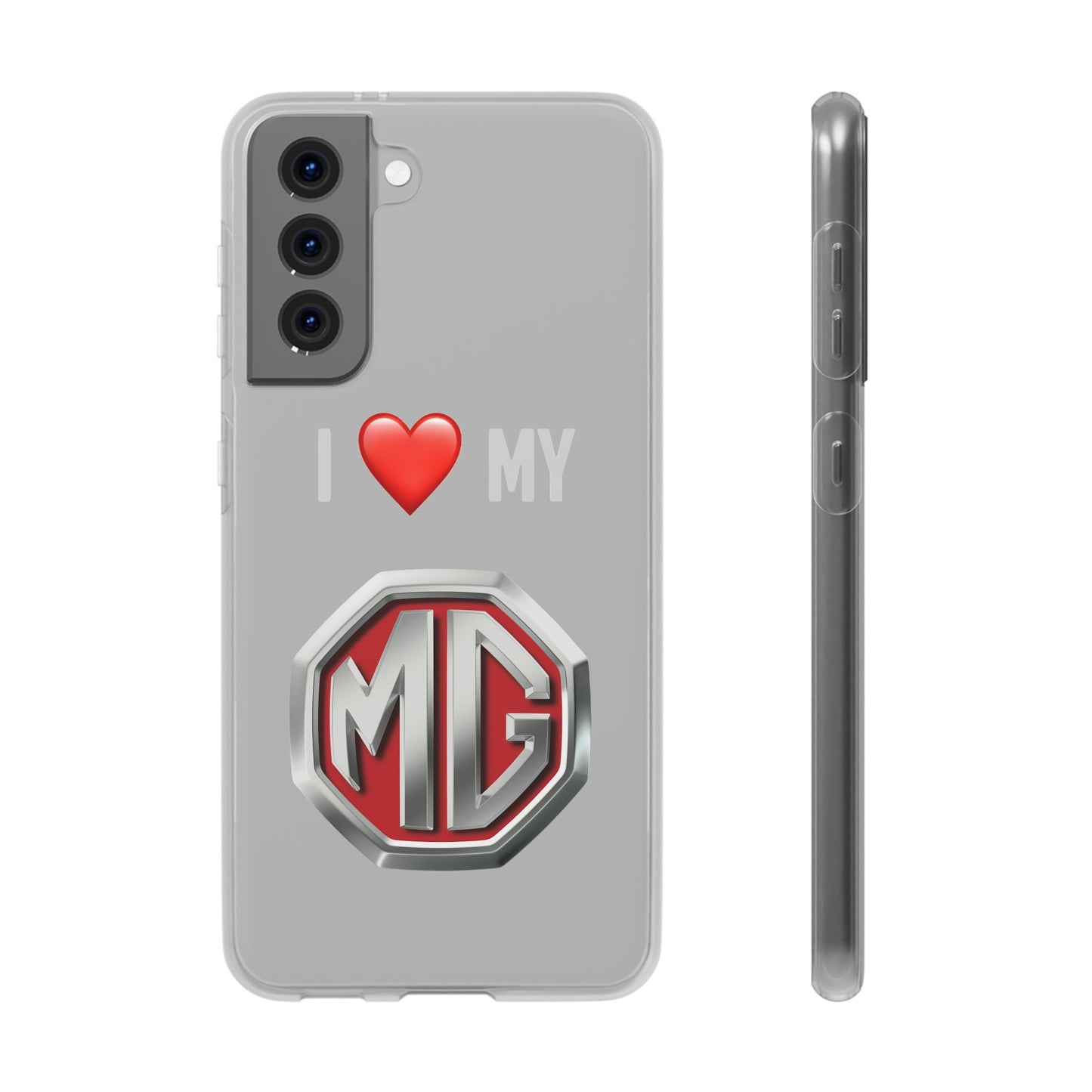 MG Phone Case - Flexible And Frosted TPU Plastic I Love My MG Phone Case