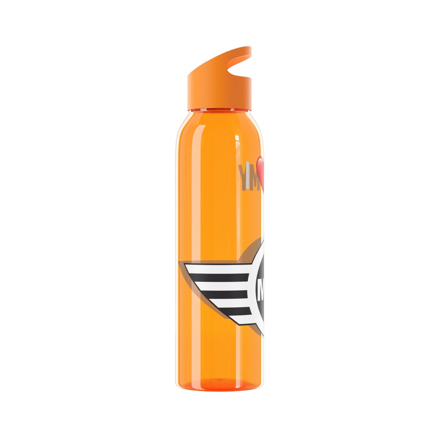 Mini - I Love My Mini 22oz Water Bottle
