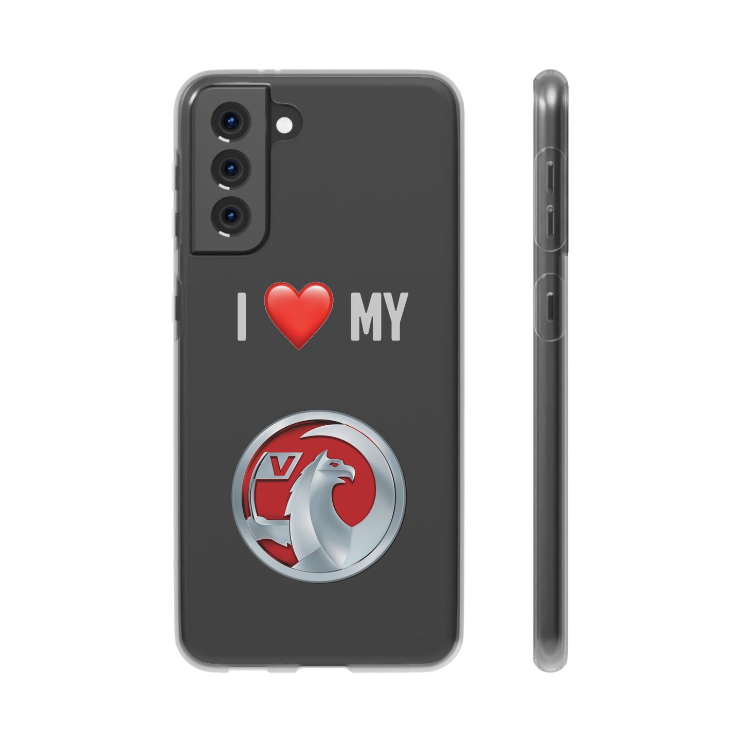 Vauxhall Phone Case - Flexible And Frosted TPU Plastic I Love My Vauxhall Phone Case