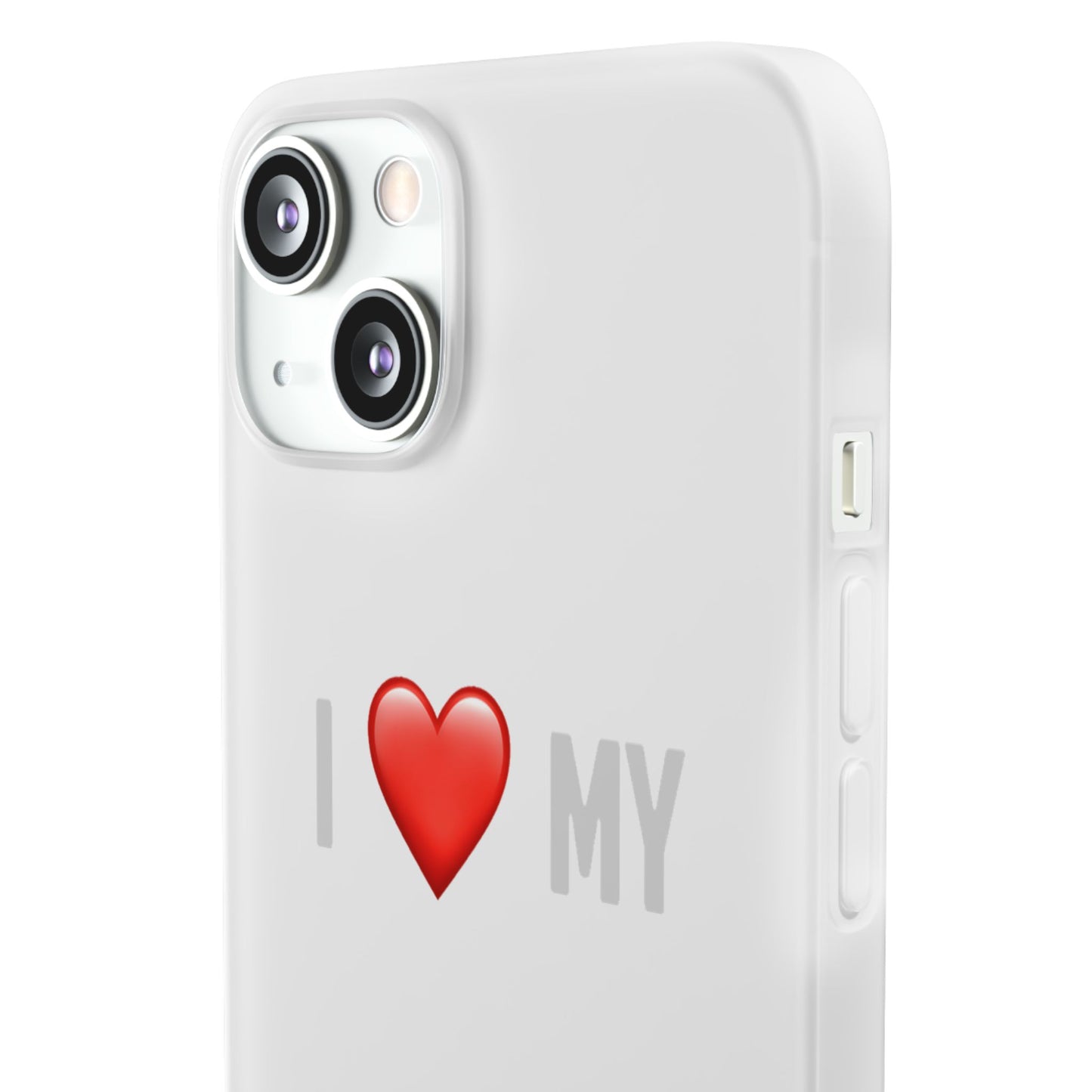 Kia Phone Case - Flexible And Frosted TPU Plastic I Love My Kia Phone Case