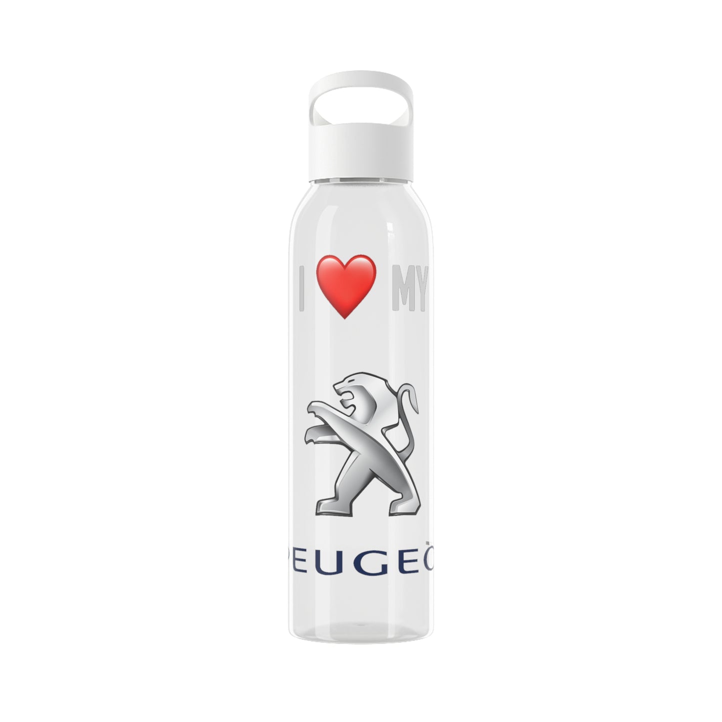 Peugeot - I Love My Peugeot 22oz Water Bottle