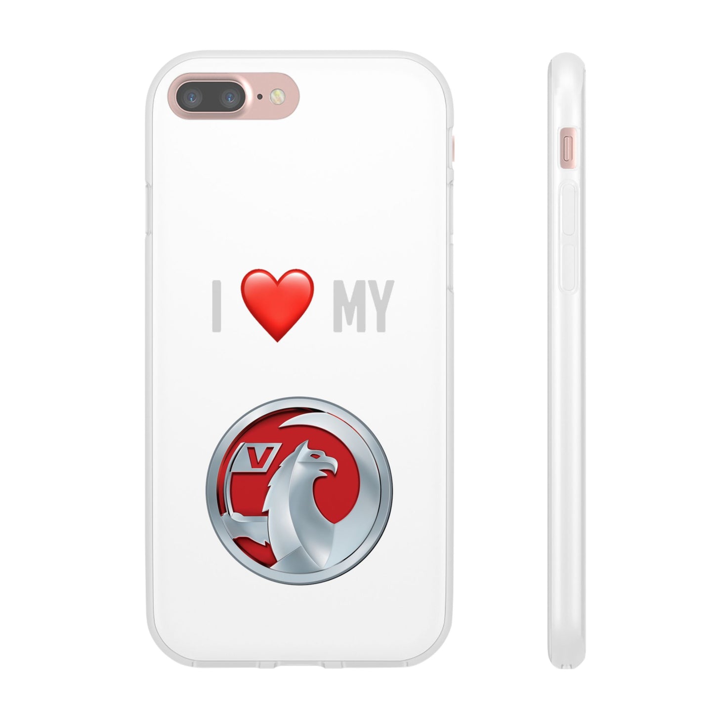 Vauxhall Phone Case - Flexible And Frosted TPU Plastic I Love My Vauxhall Phone Case