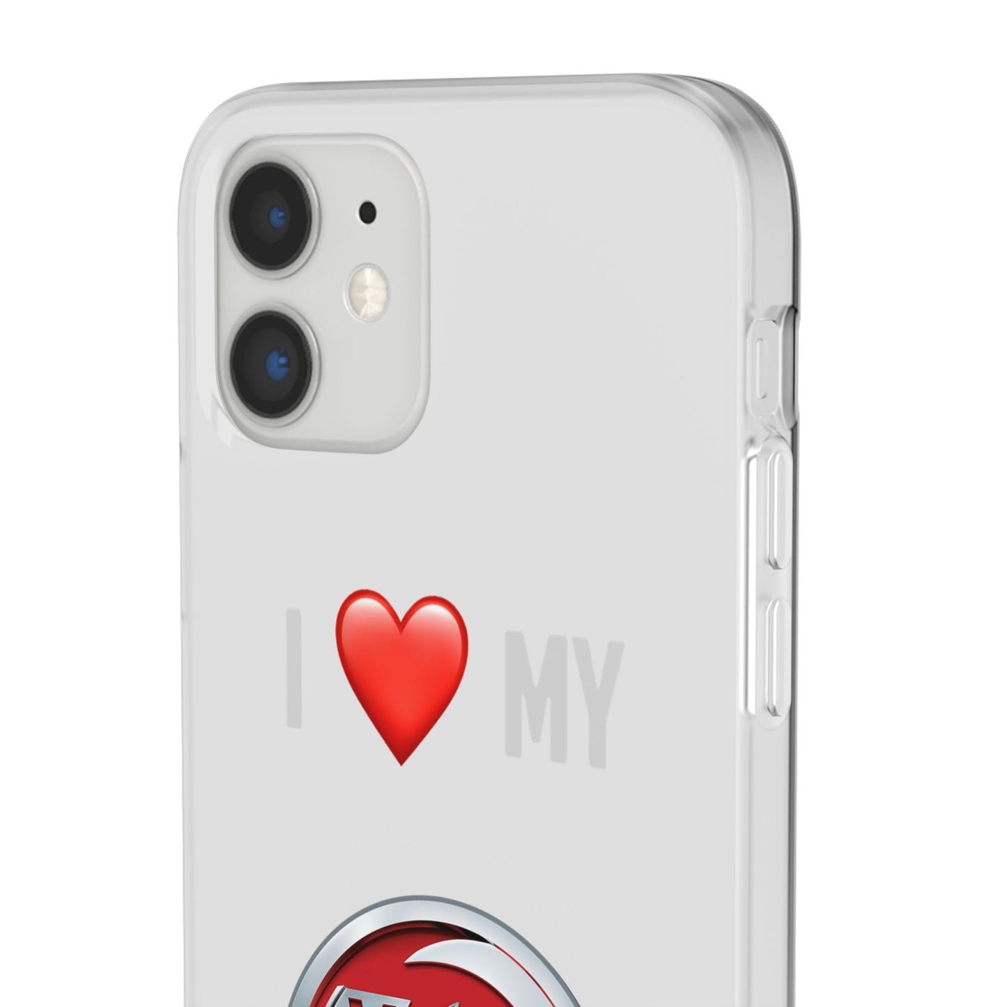 Vauxhall Phone Case - Flexible And Frosted TPU Plastic I Love My Vauxhall Phone Case
