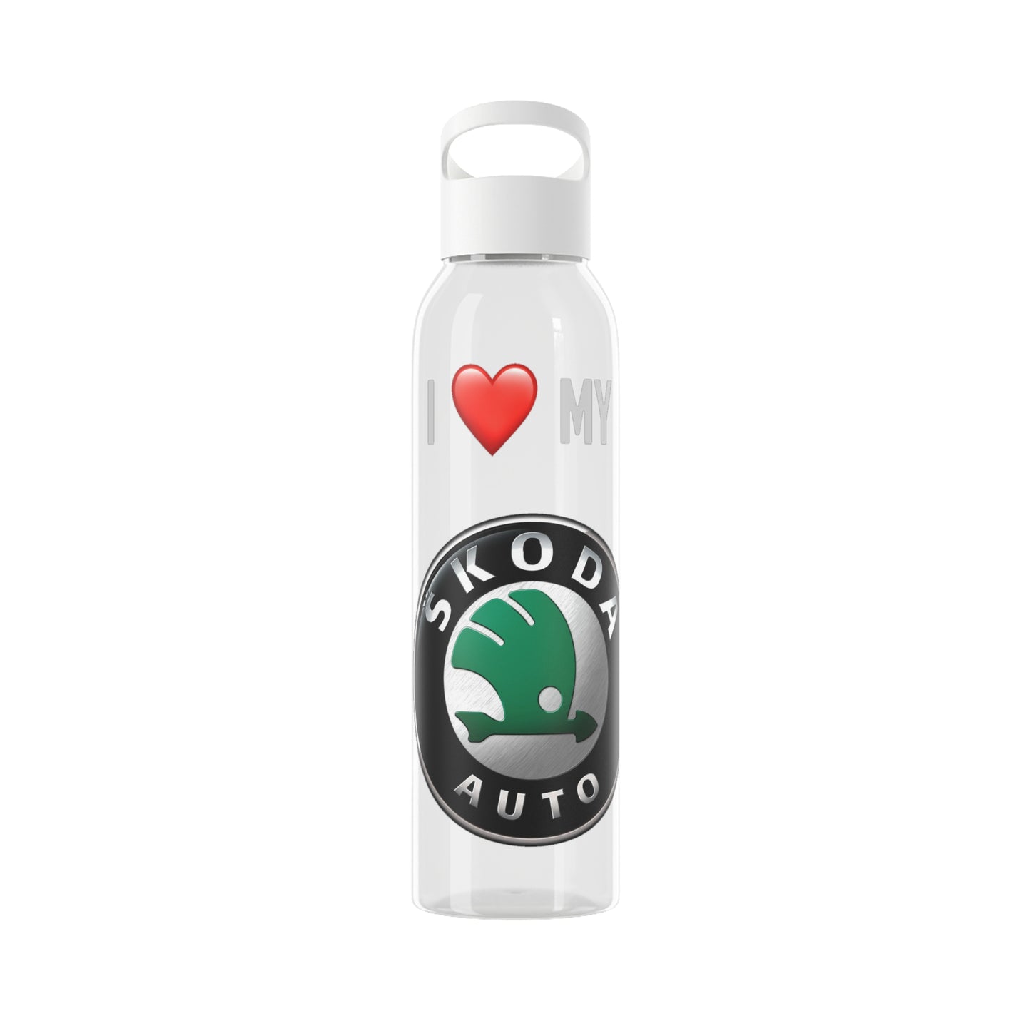 Skoda - I Love My Skoda 22oz Water Bottle