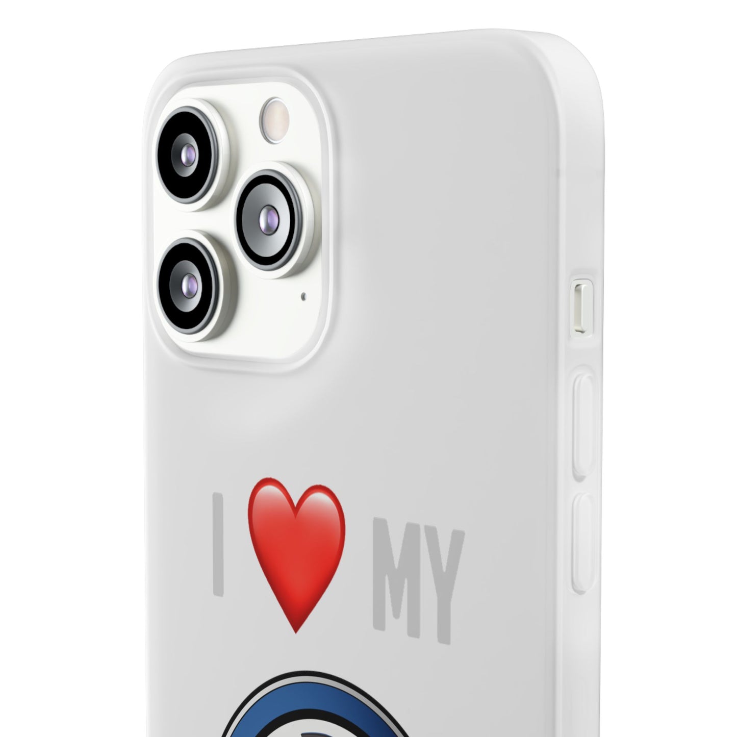 Volkswagen Phone Case - Flexible And Frosted TPU Plastic I Love My Volkswagen Phone Case