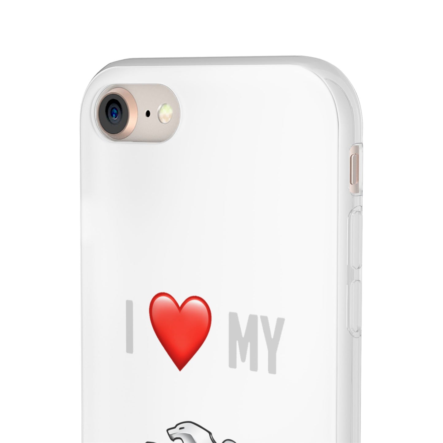 Peugeot Phone Case - Flexible And Frosted TPU Plastic I Love My Peugeot Phone Case