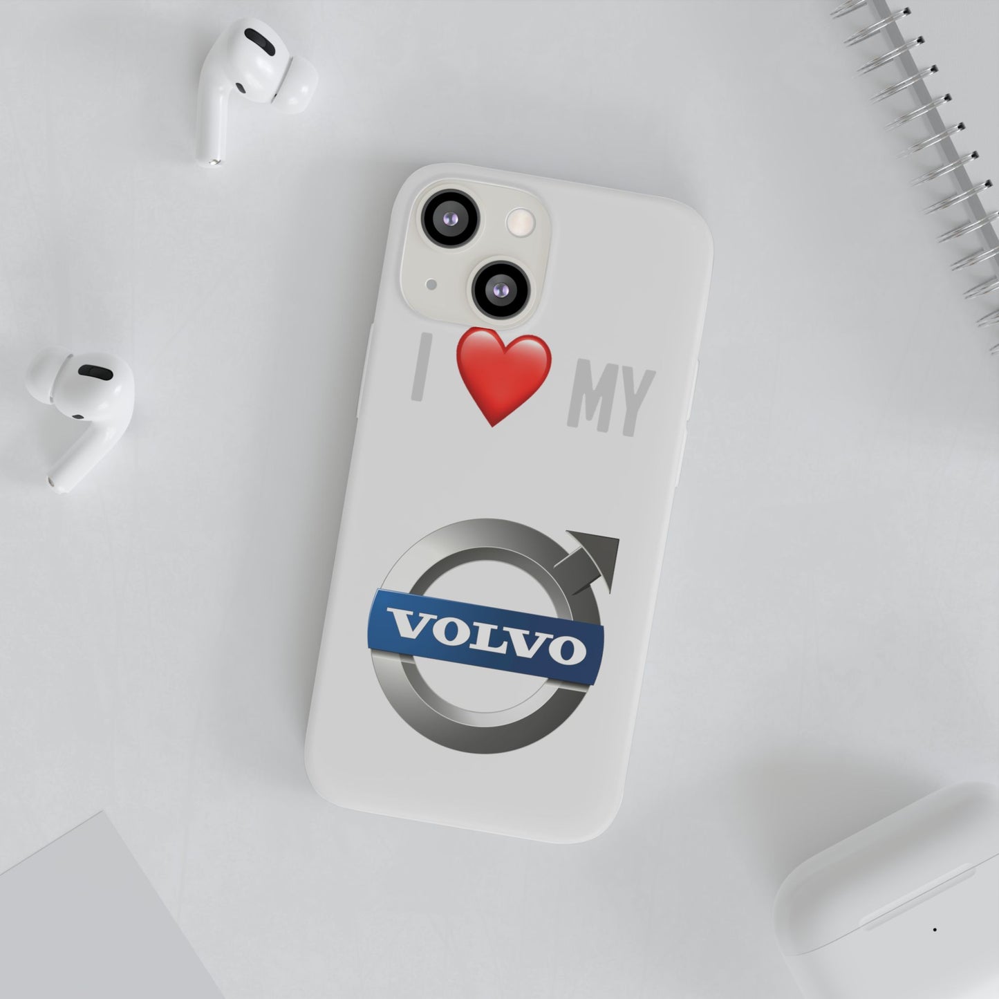I  Love My Volvo Phone Case – Slim Flexible Protective Cover