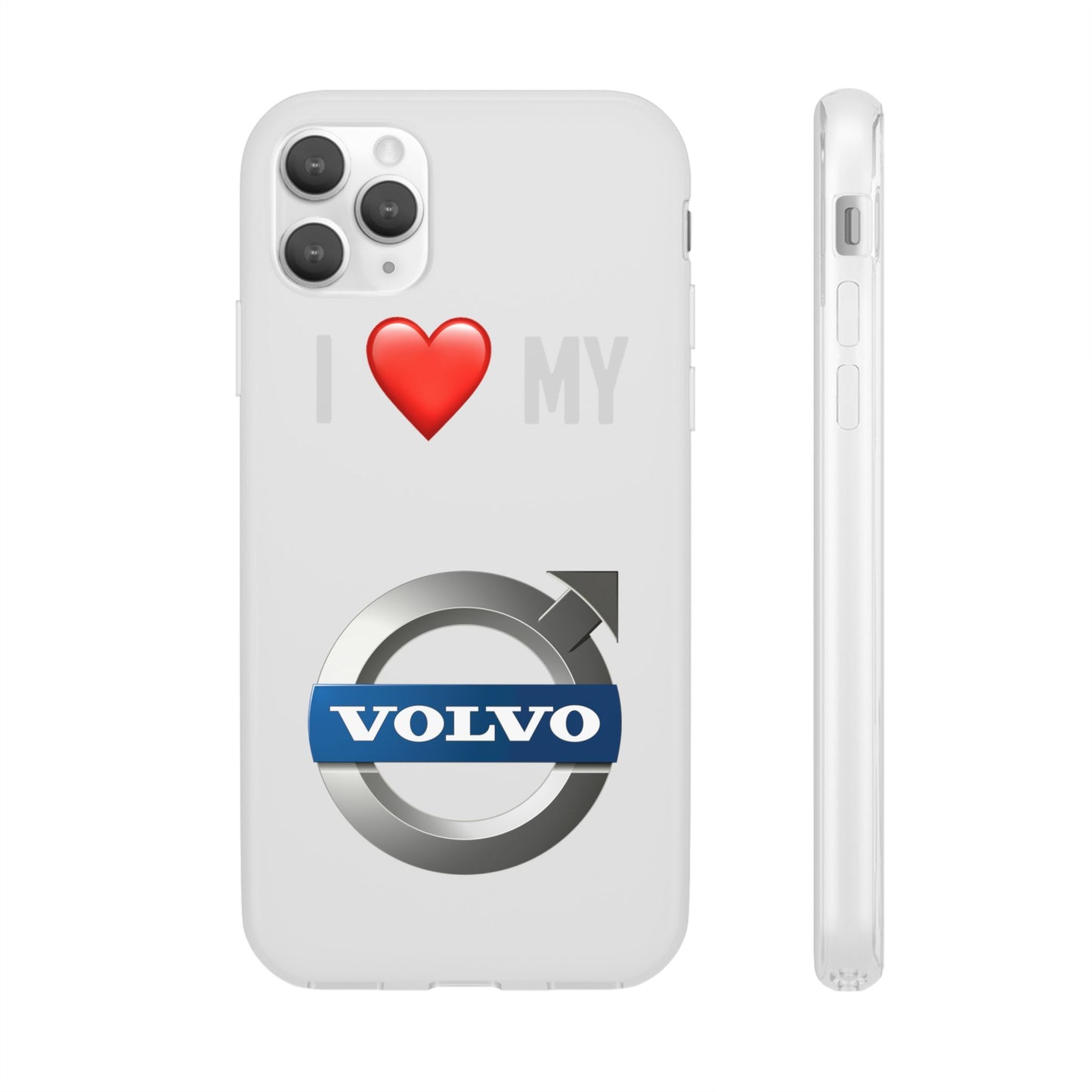 I  Love My Volvo Phone Case – Slim Flexible Protective Cover