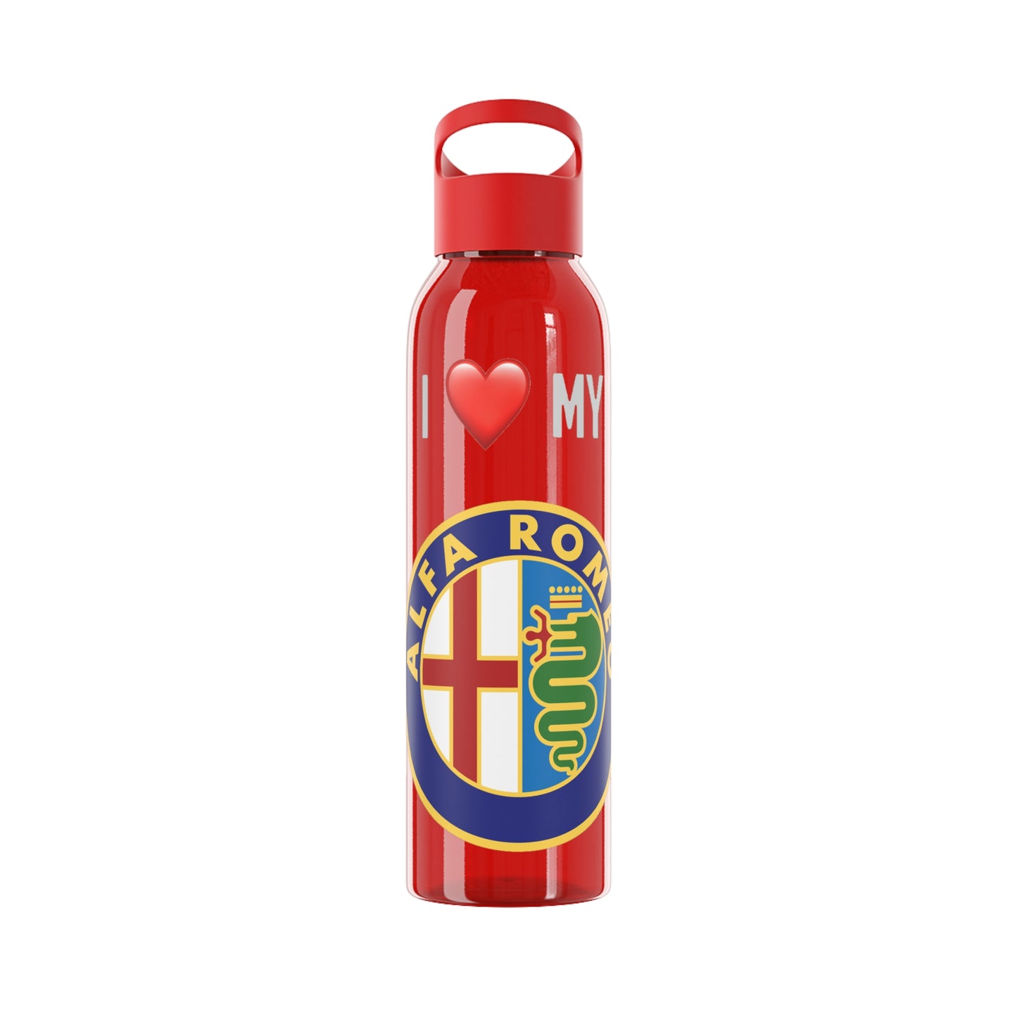 Alfa Romeo - I Love My Alfa Romeo 22oz Water Bottle