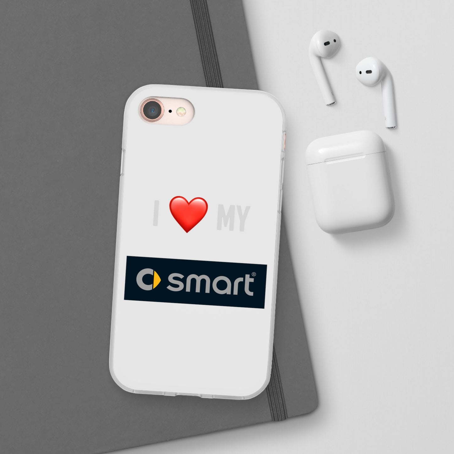 Smart Phone Case - Flexible And Frosted TPU Plastic I Love My Smart Phone Case