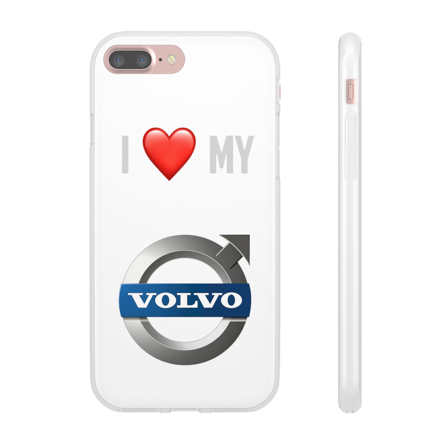 I  Love My Volvo Phone Case – Slim Flexible Protective Cover