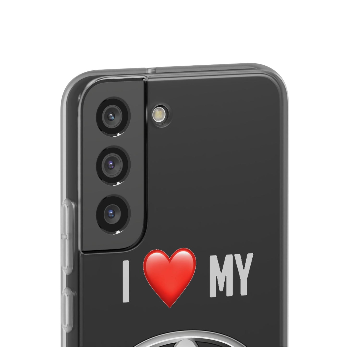 Toyota Phone Case - Flexible And Frosted TPU Plastic I Love My Toyota Phone Case