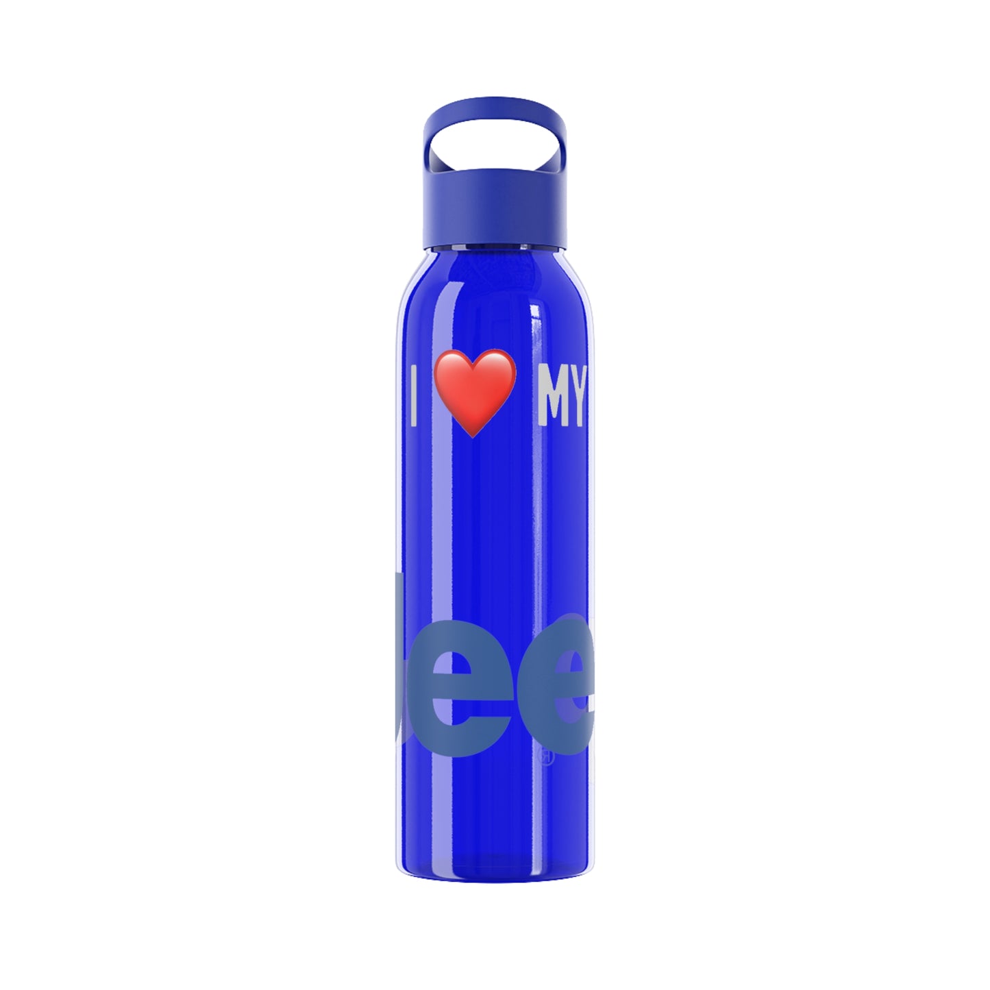 Jeep - I Love My Jeep 22oz Water Bottle