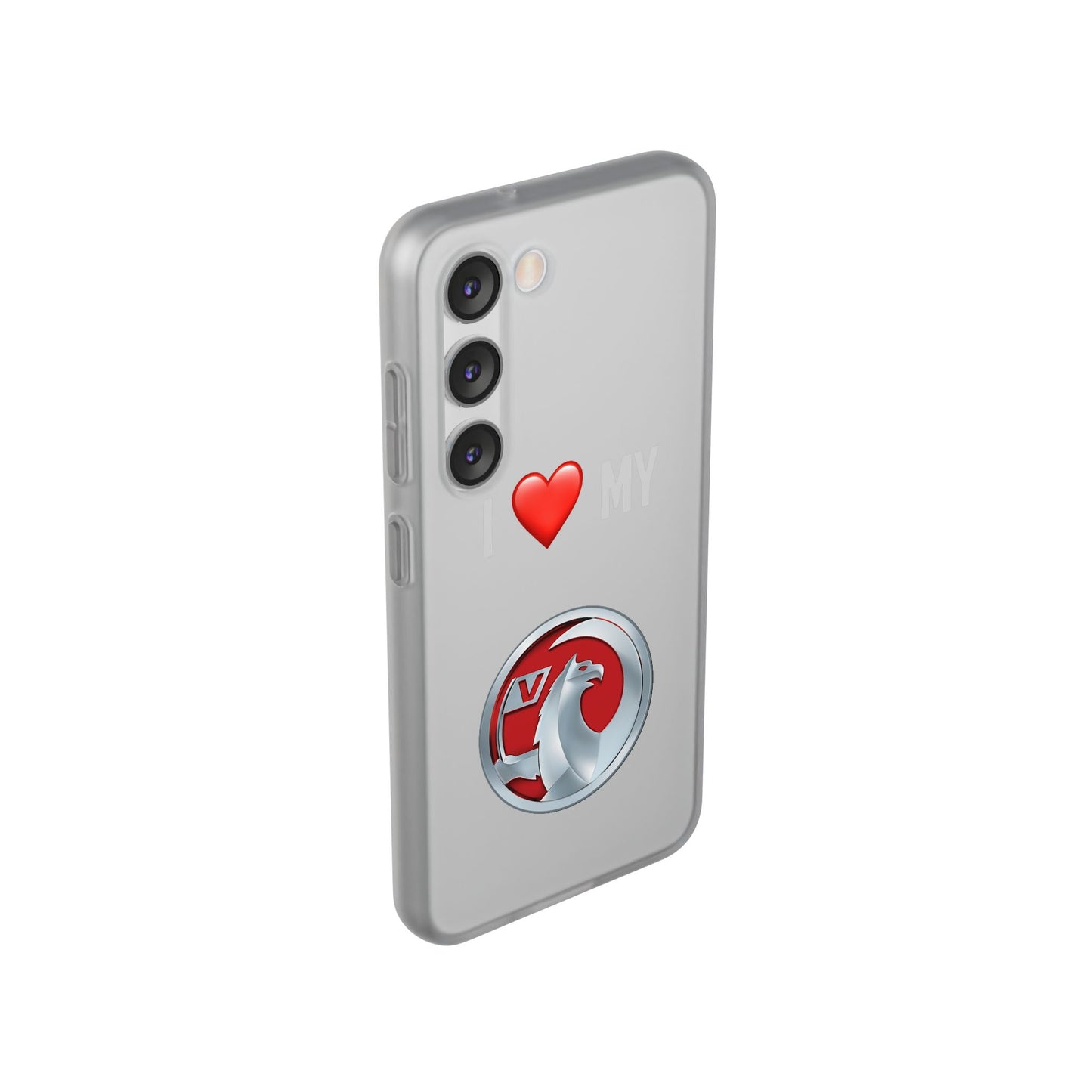 Vauxhall Phone Case - Flexible And Frosted TPU Plastic I Love My Vauxhall Phone Case