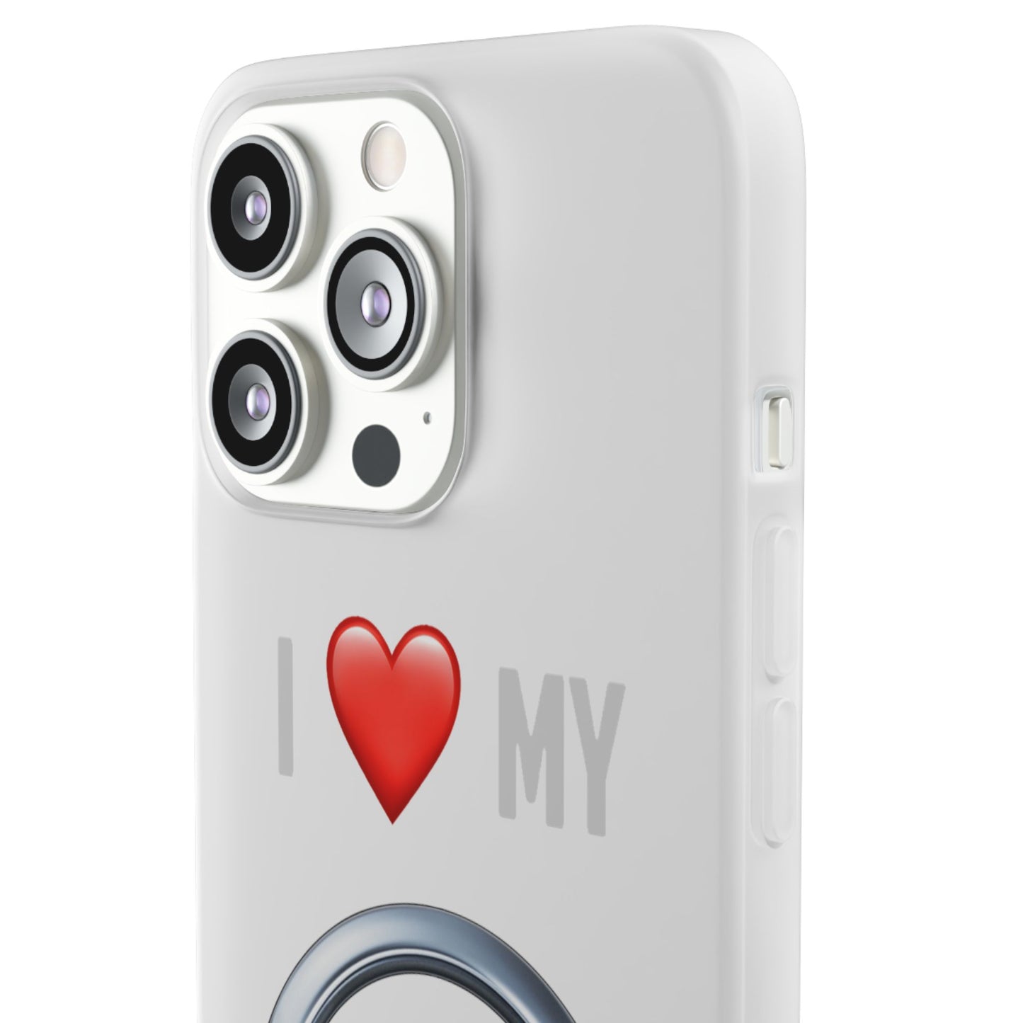 Nissan Phone Case - Flexible And Frosted TPU Plastic I Love My Nissan Phone Case