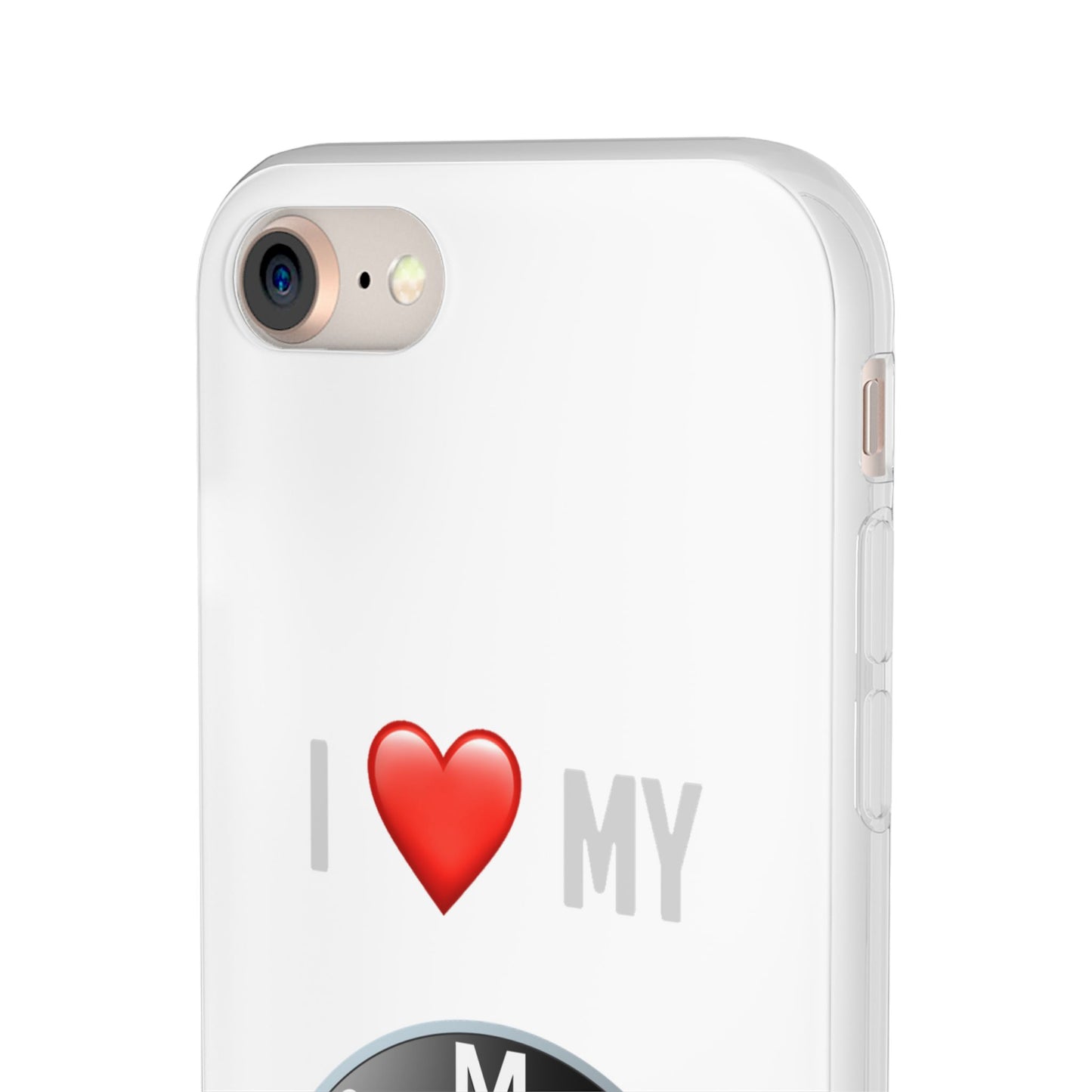 BMW Phone Case - Flexible And Frosted TPU Plastic I Love My BMW Phone Case