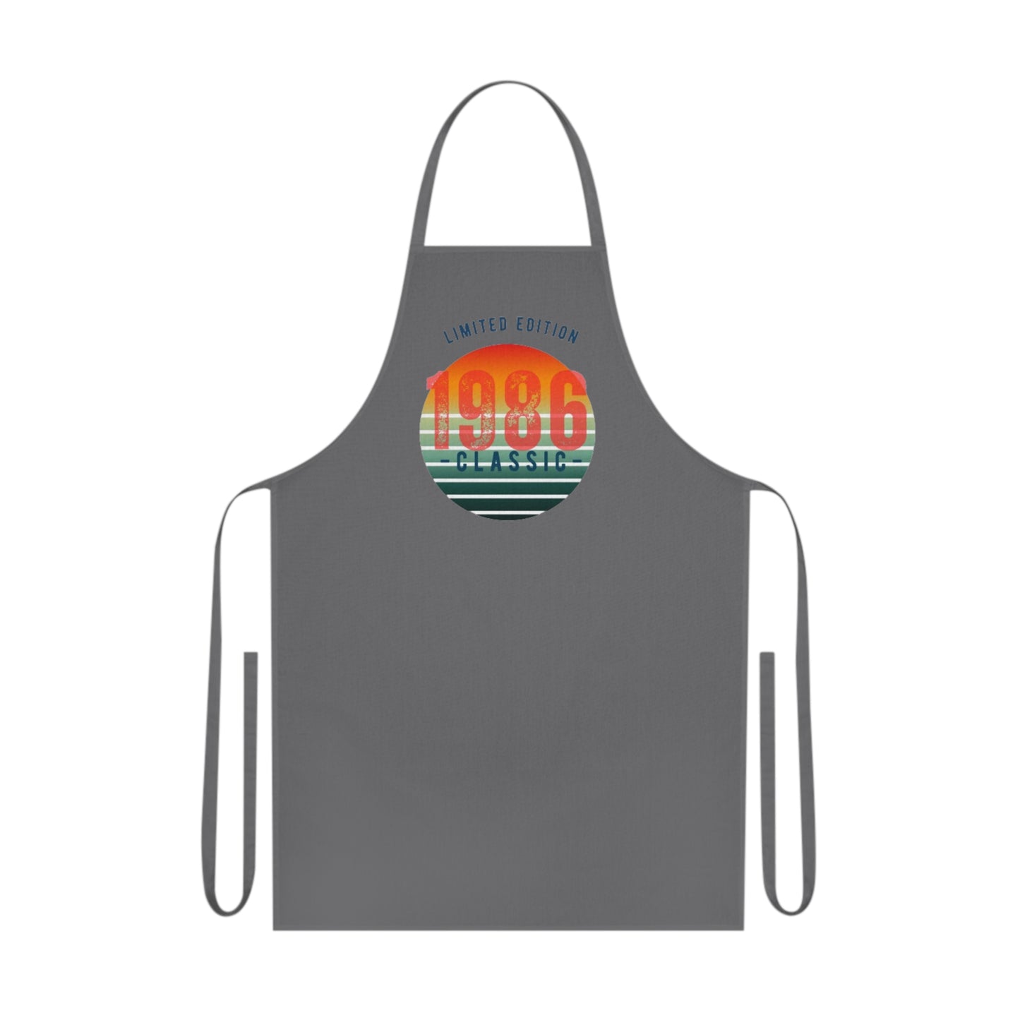 Personalised Custom Limited Edition 1986 Cotton Apron