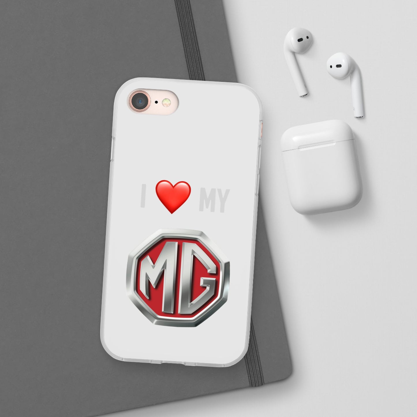 MG Phone Case - Flexible And Frosted TPU Plastic I Love My MG Phone Case
